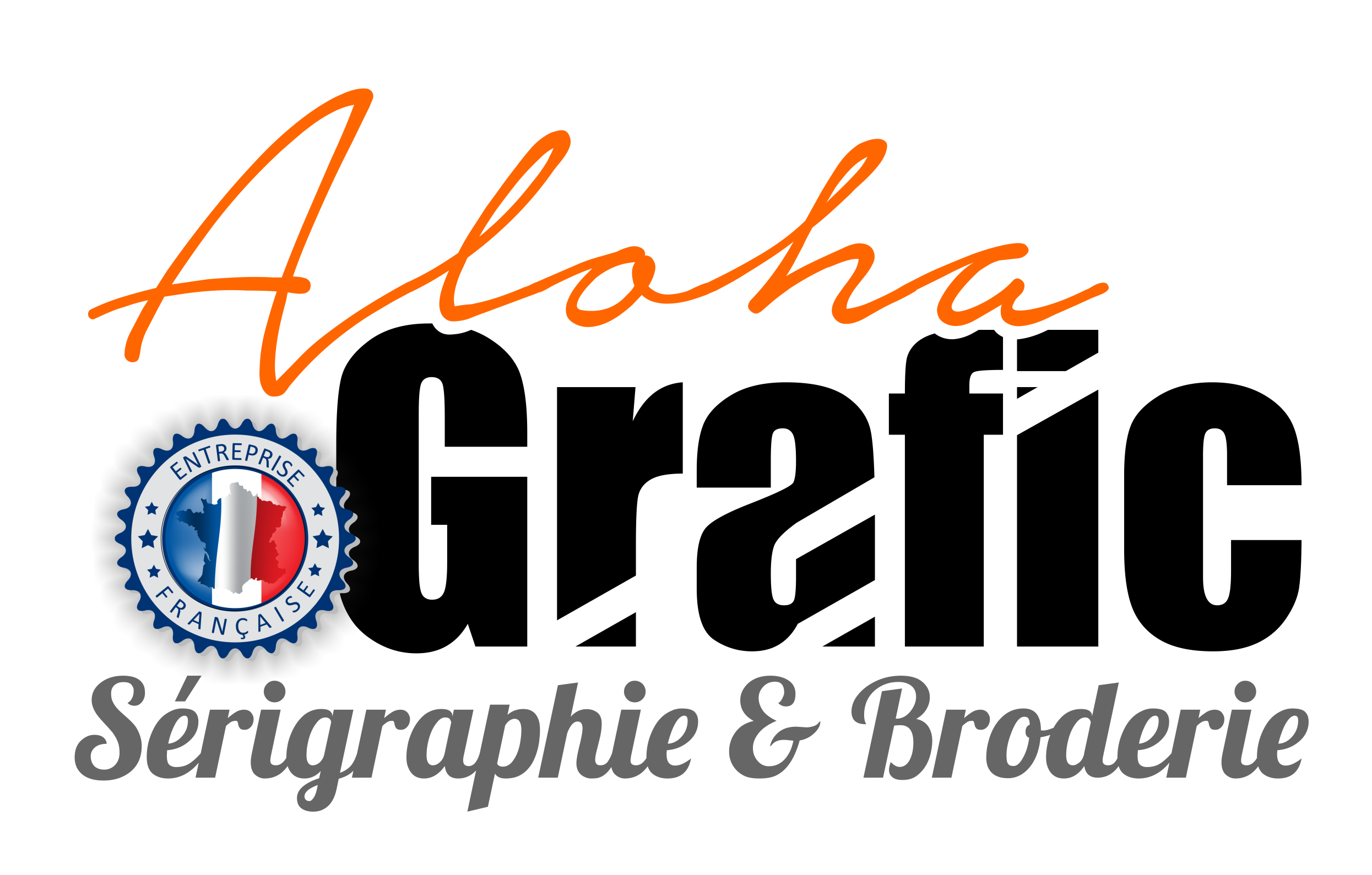 Impression T-shirt logo Aloha Grafic